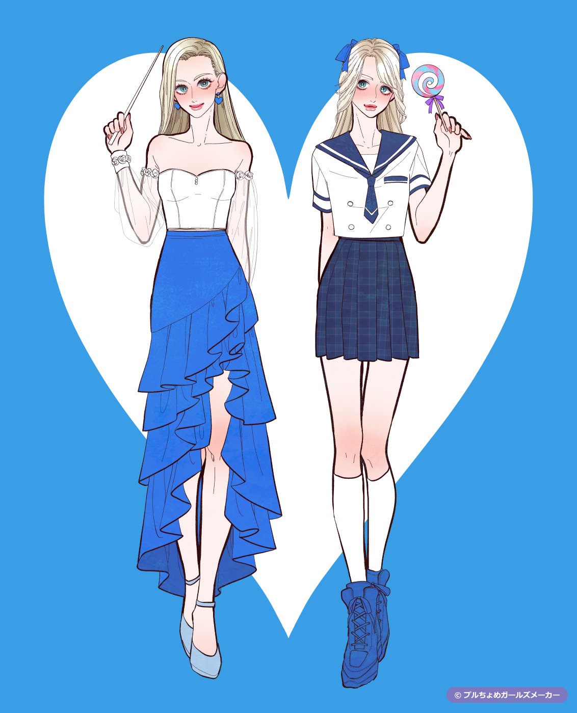 ガールズメーカーで作られた女の子5