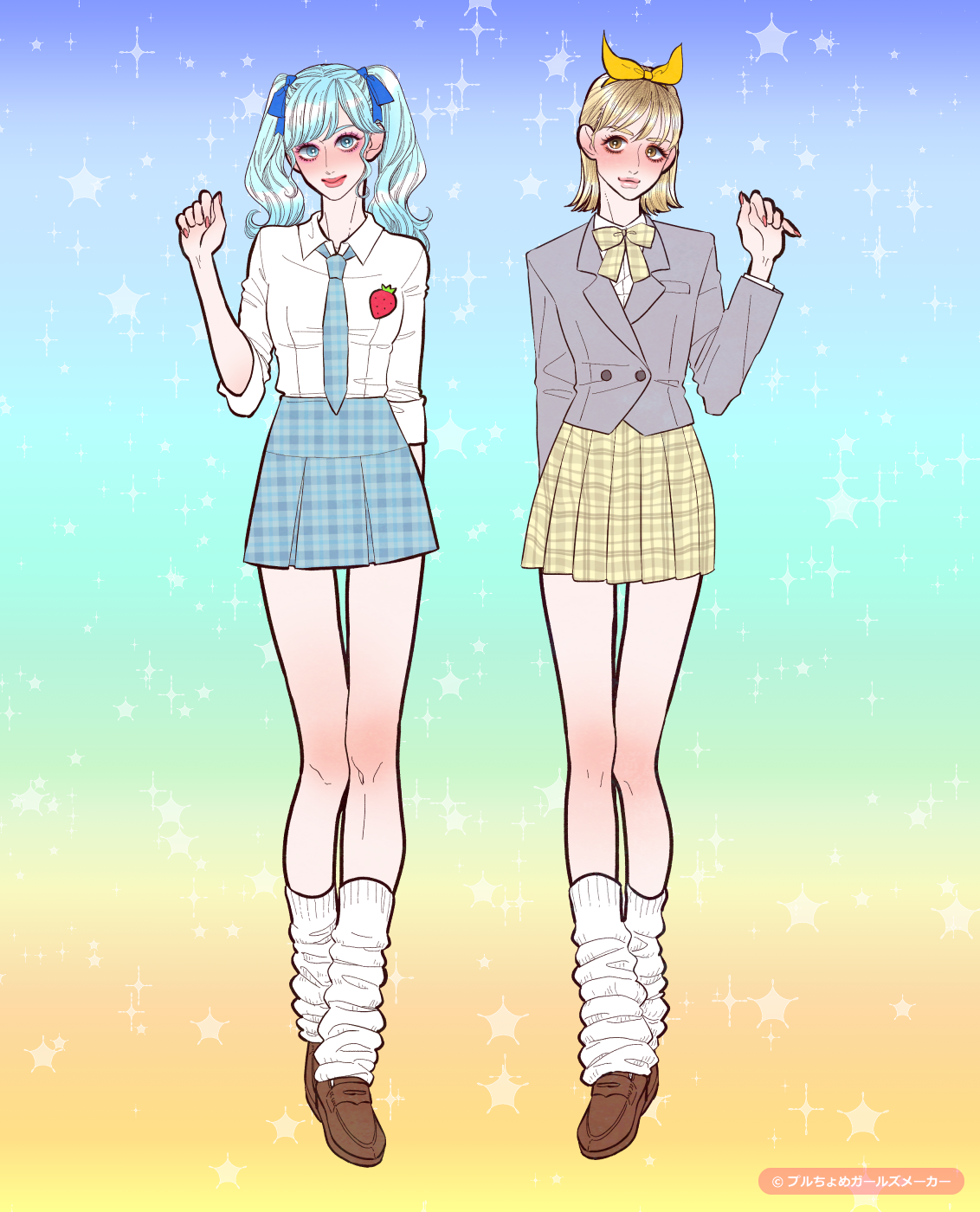ガールズメーカーで作られた女の子2