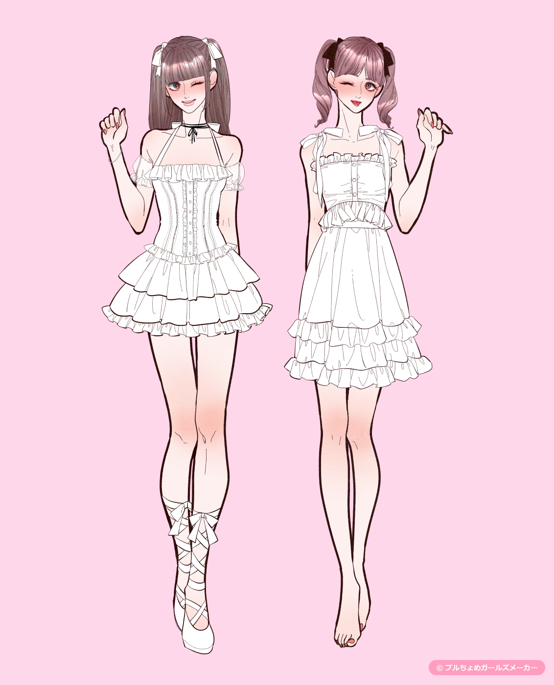 ガールズメーカーで作られた女の子2