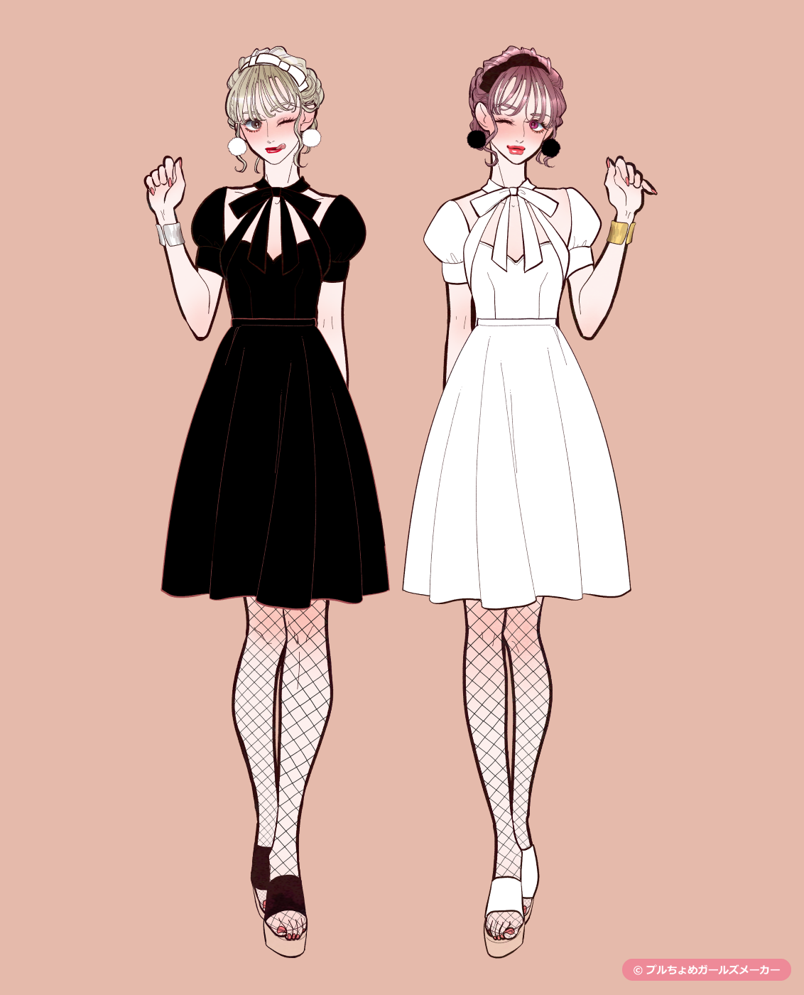 ガールズメーカーで作られた女の子8