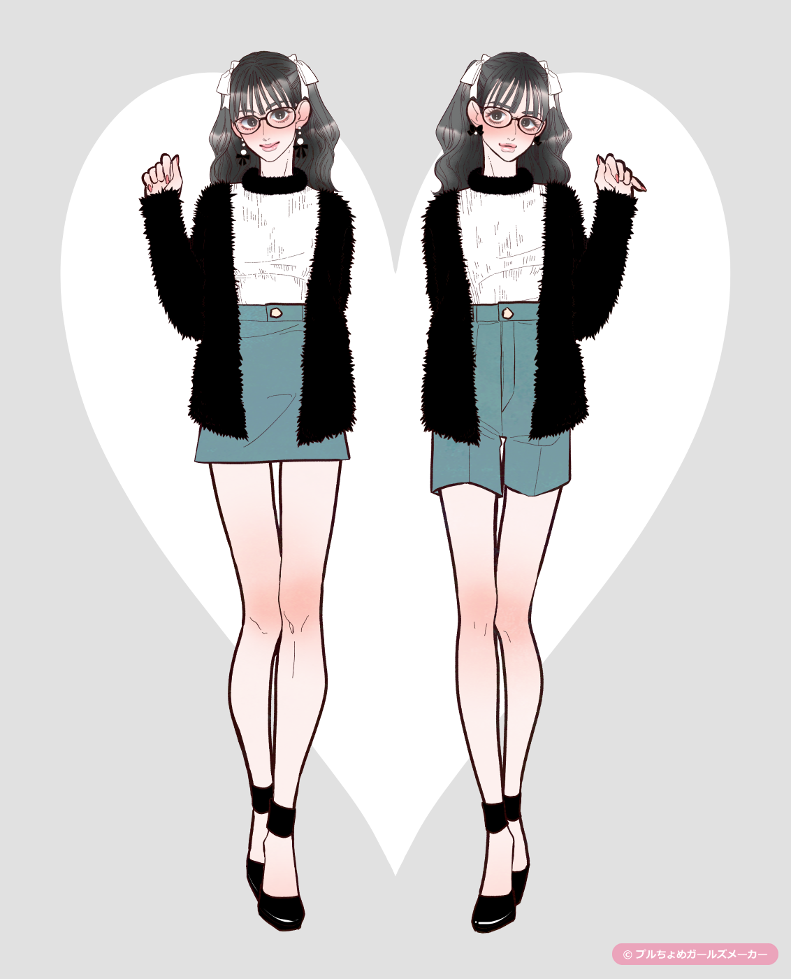 ガールズメーカーで作られた女の子2