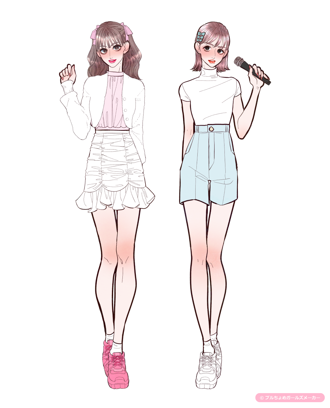 ガールズメーカーで作られた女の子5