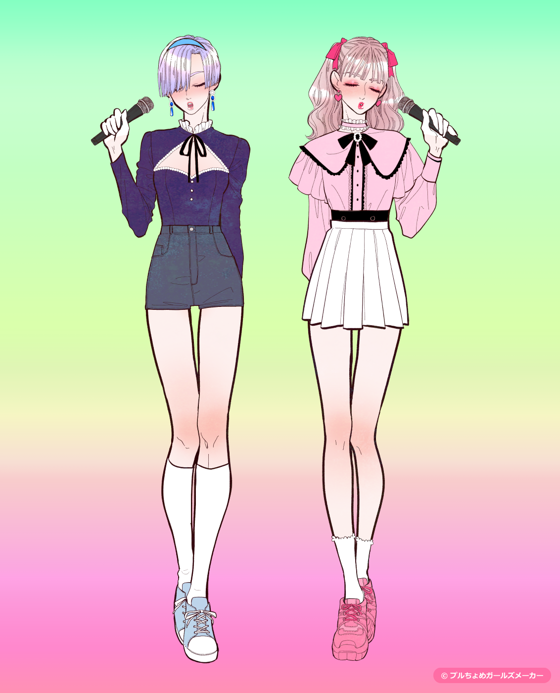 ガールズメーカーで作られた女の子15