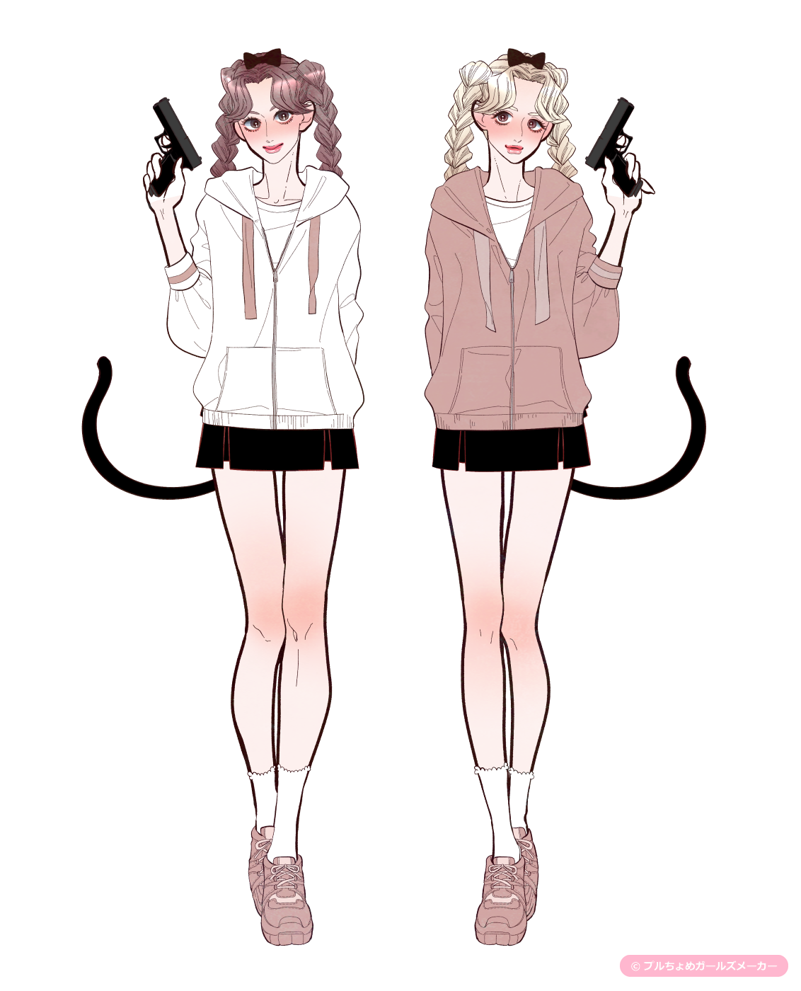 ガールズメーカーで作られた女の子3