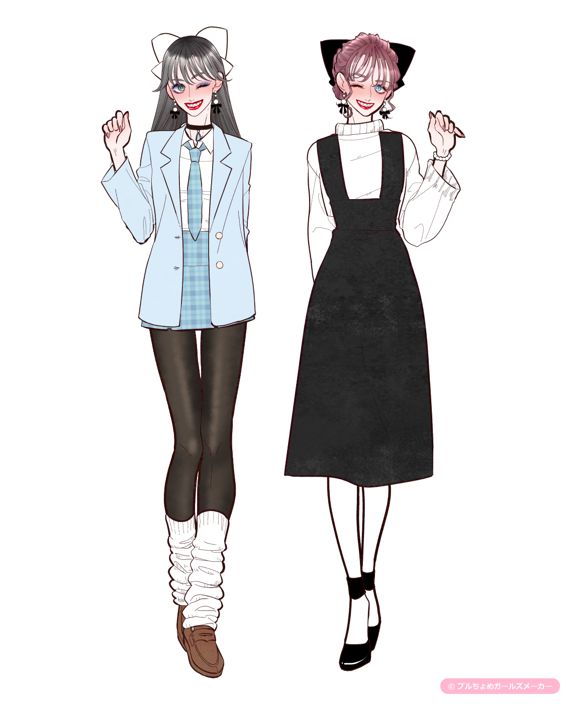 ガールズメーカーで作られた女の子3