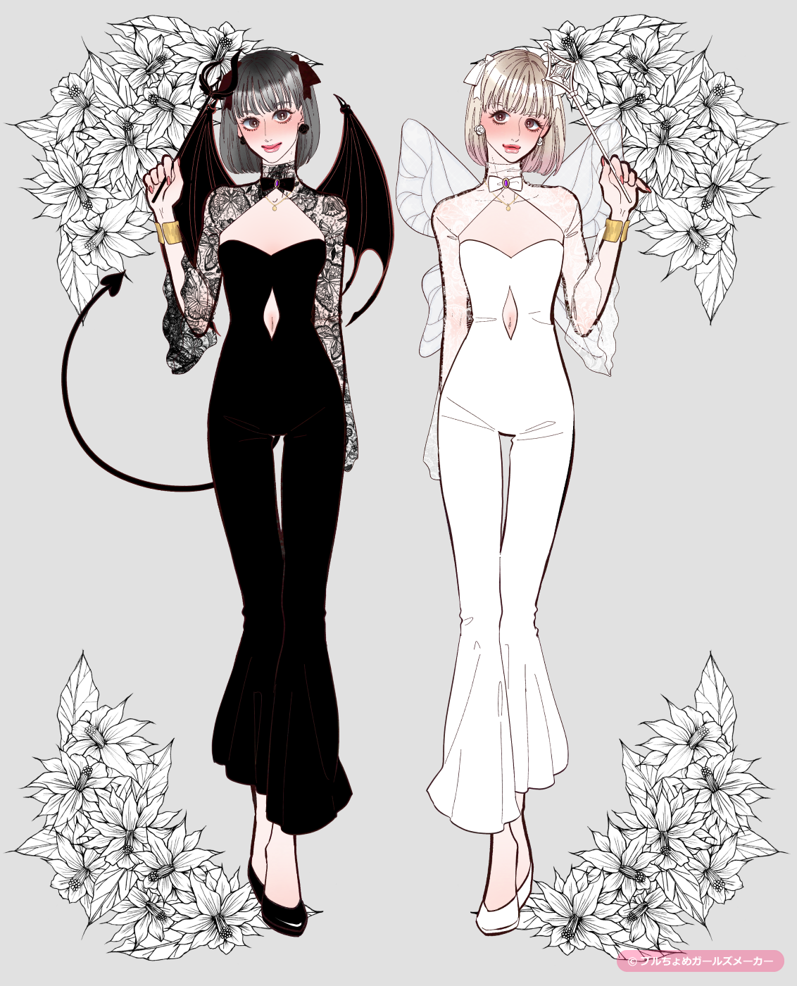 ガールズメーカーで作られた女の子1