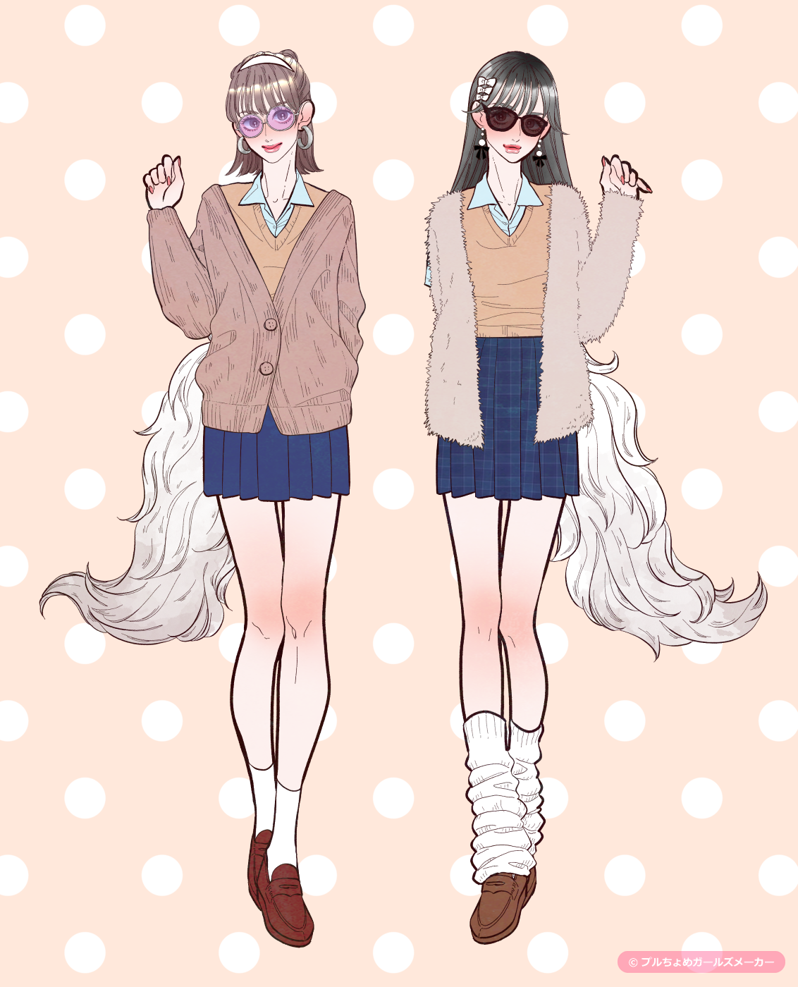 ガールズメーカーで作られた女の子1