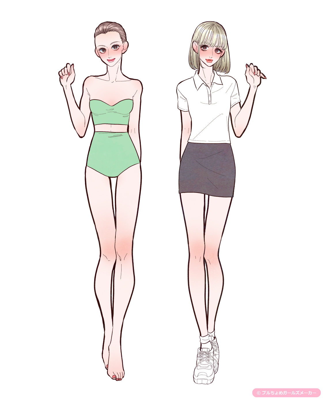 ガールズメーカーで作られた女の子4