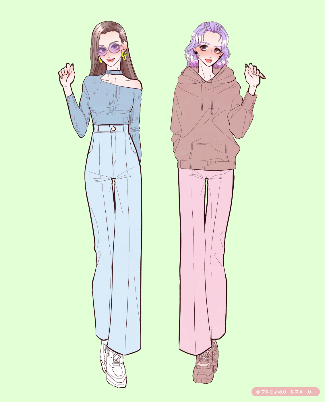 ガールズメーカーで作られた女の子4