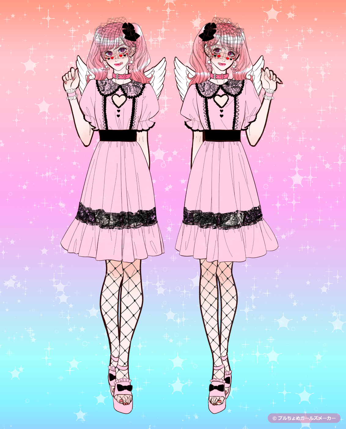 ガールズメーカーで作られた女の子1