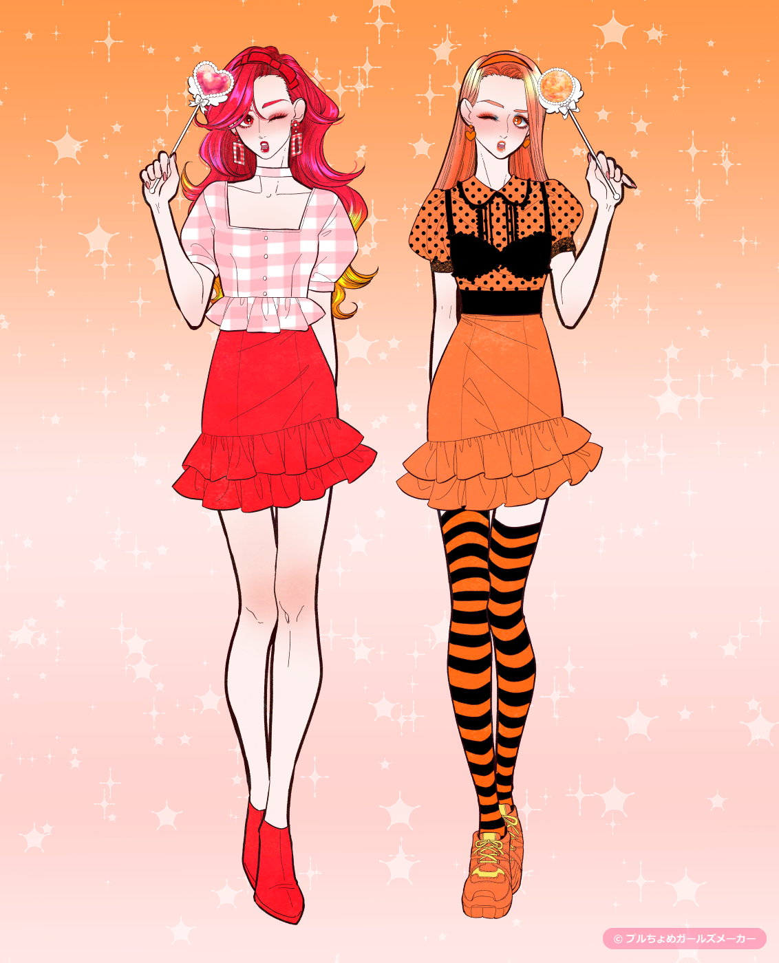 ガールズメーカーで作られた女の子6
