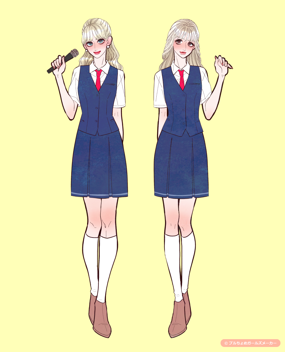 ガールズメーカーで作られた女の子4