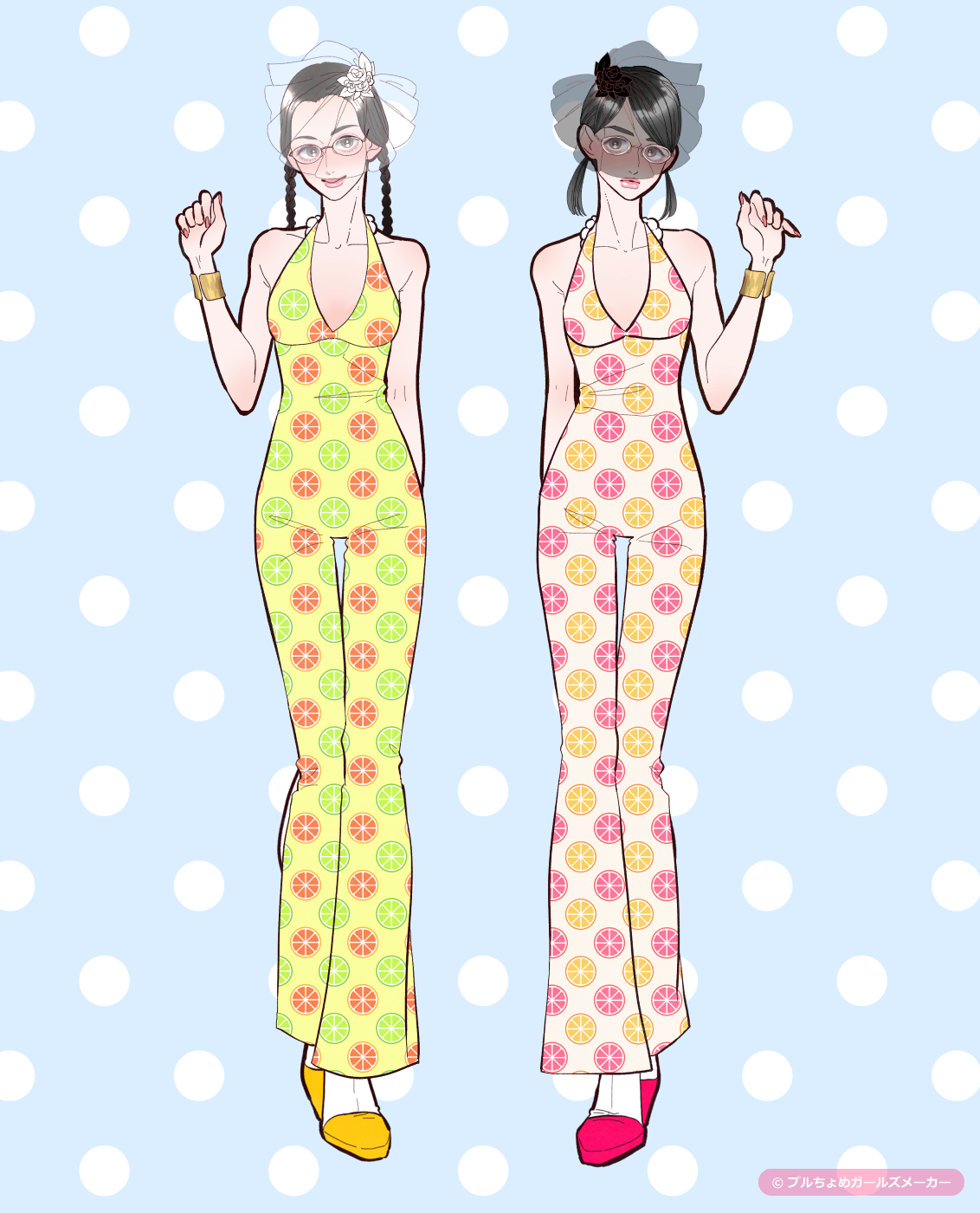 ガールズメーカーで作られた女の子4