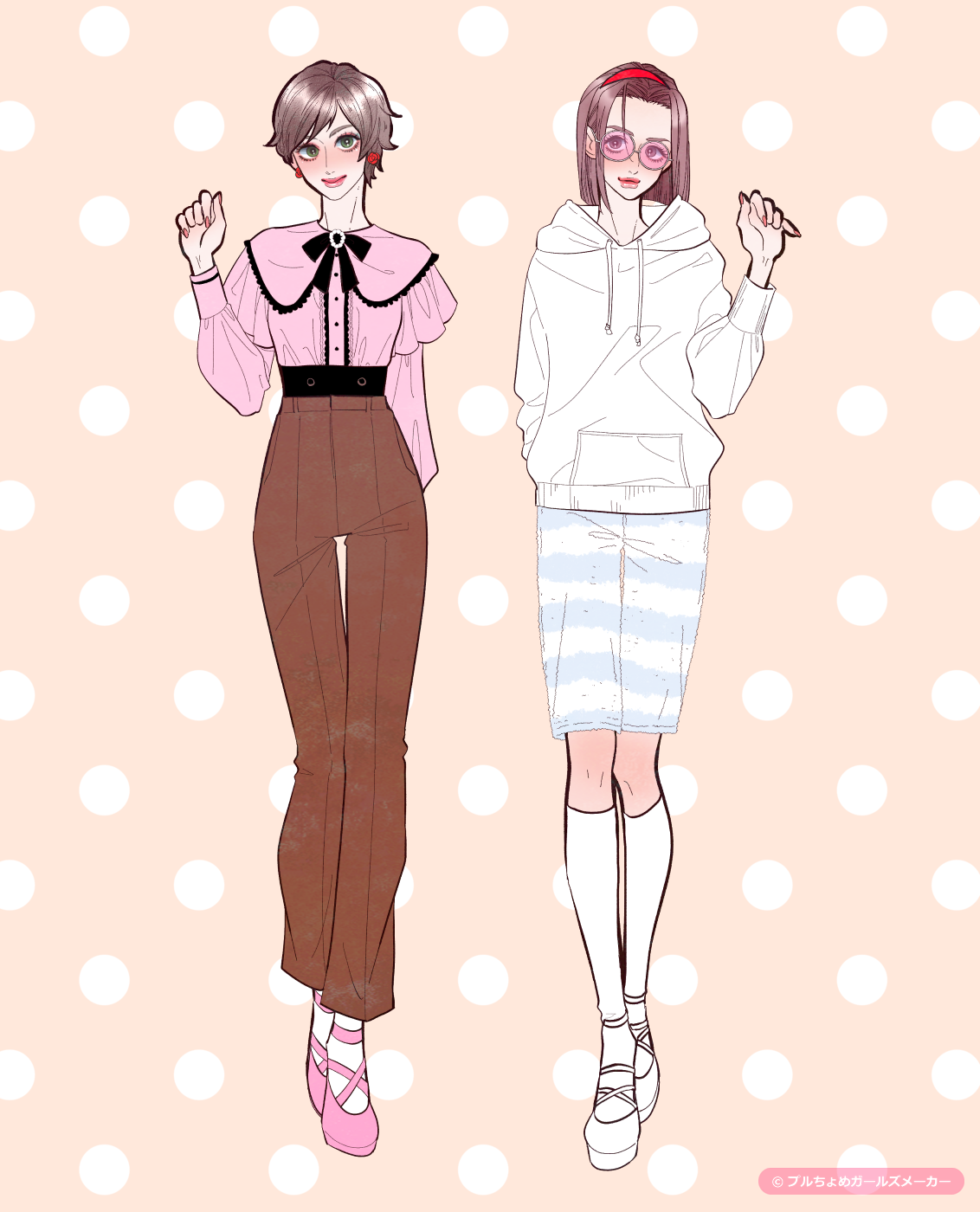 ガールズメーカーで作られた女の子4