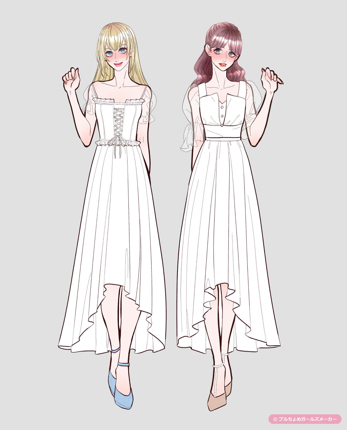 ガールズメーカーで作られた女の子1