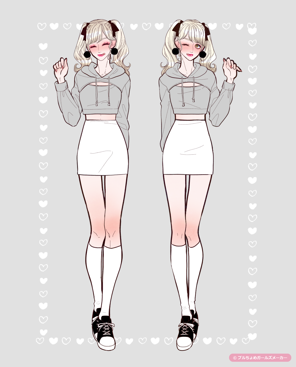 ガールズメーカーで作られた女の子3