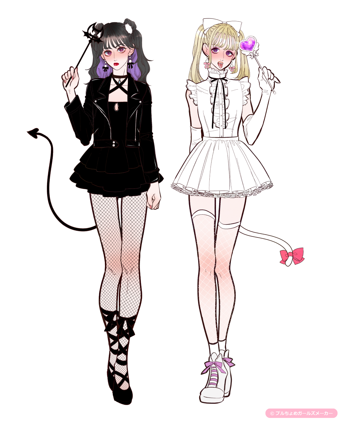 ガールズメーカーで作られた女の子2
