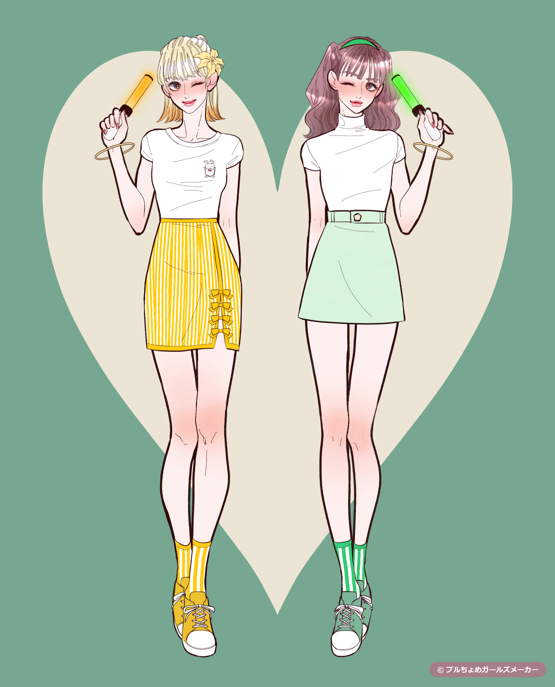 ガールズメーカーで作られた女の子6