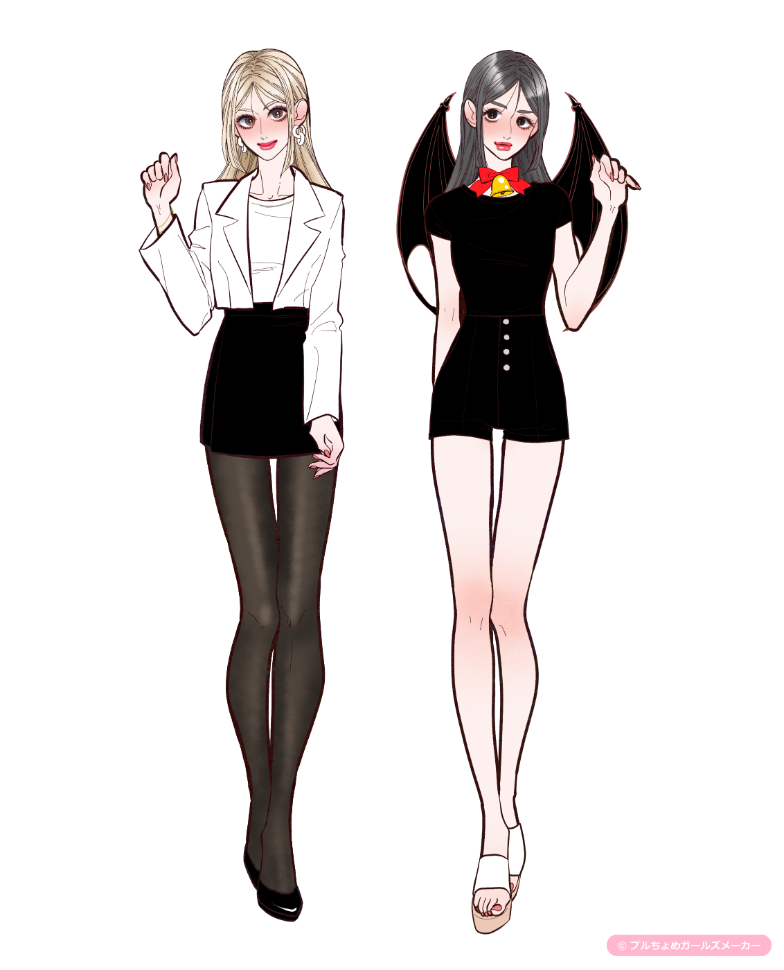 ガールズメーカーで作られた女の子1