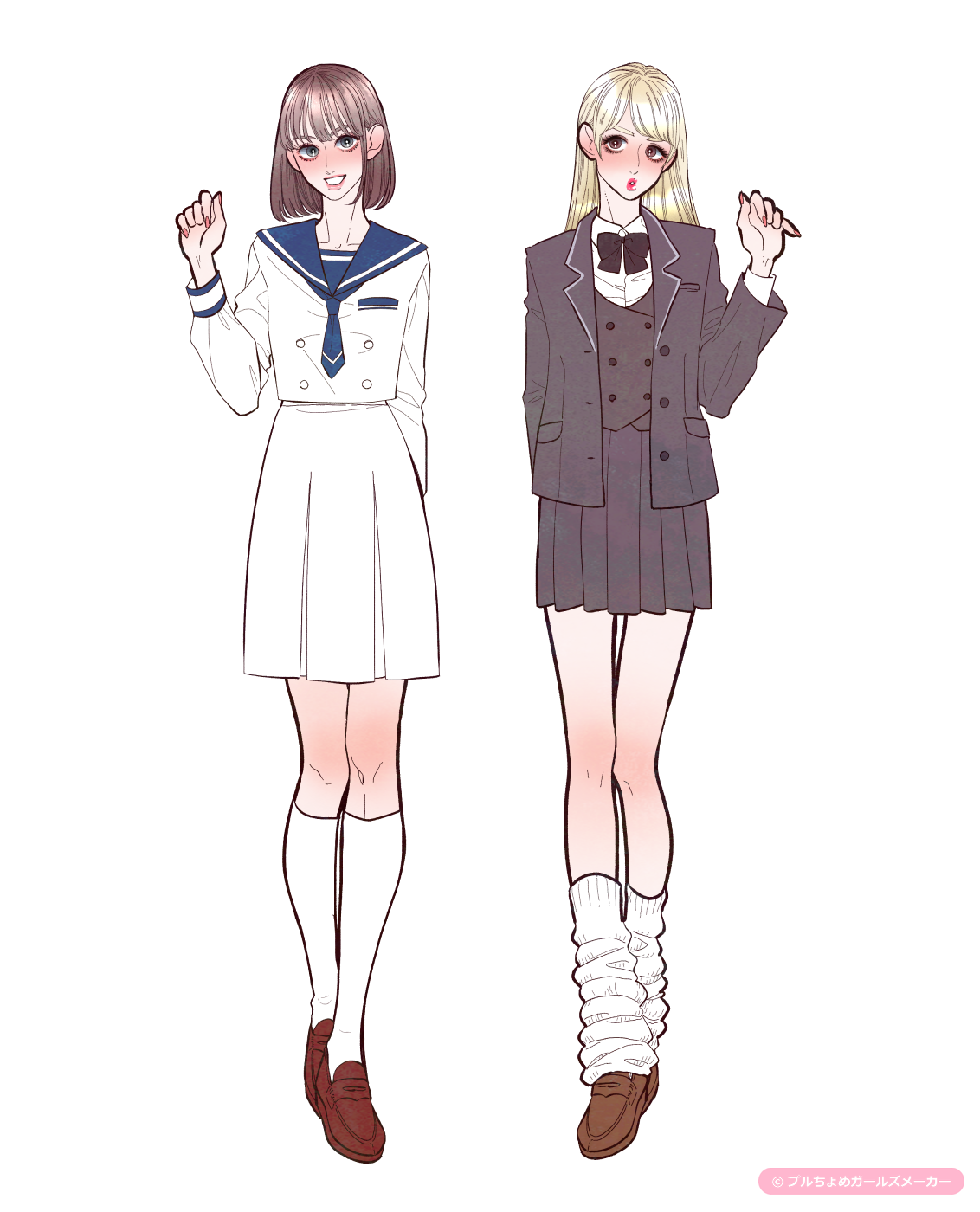 ガールズメーカーで作られた女の子2