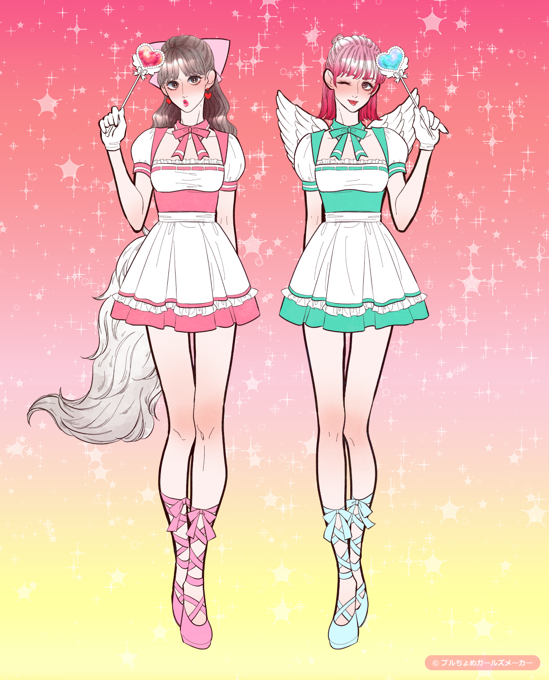 ガールズメーカーで作られた女の子5