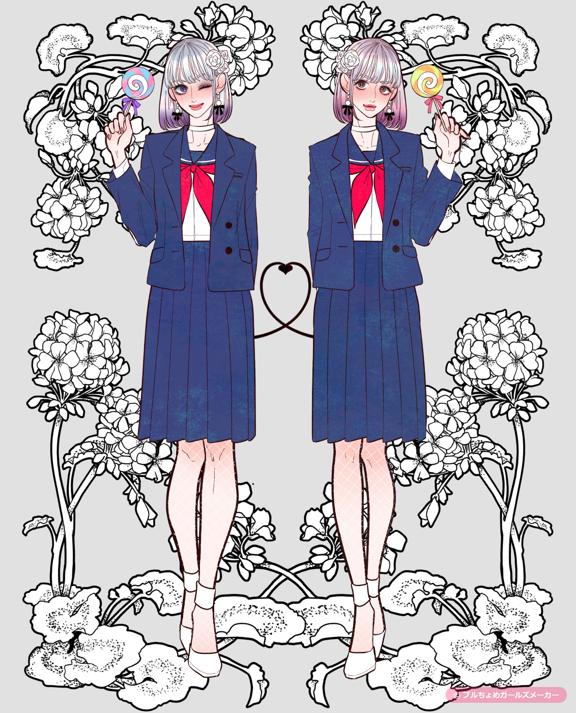 ガールズメーカーで作られた女の子2