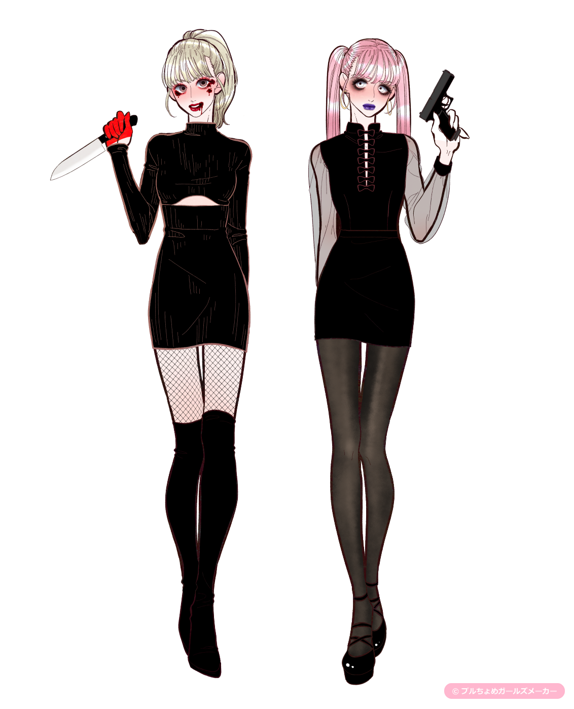 ガールズメーカーで作られた女の子5