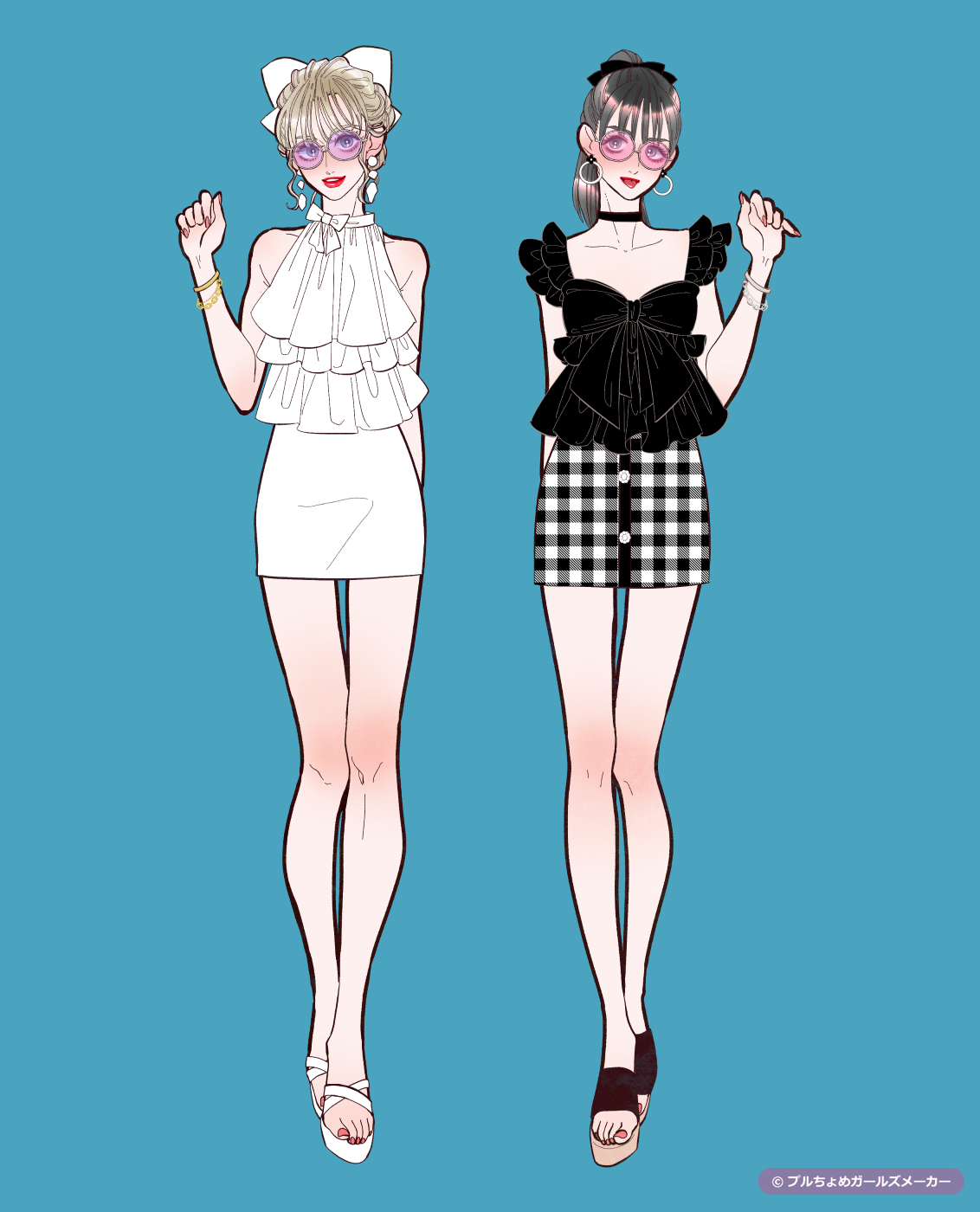 ガールズメーカーで作られた女の子7