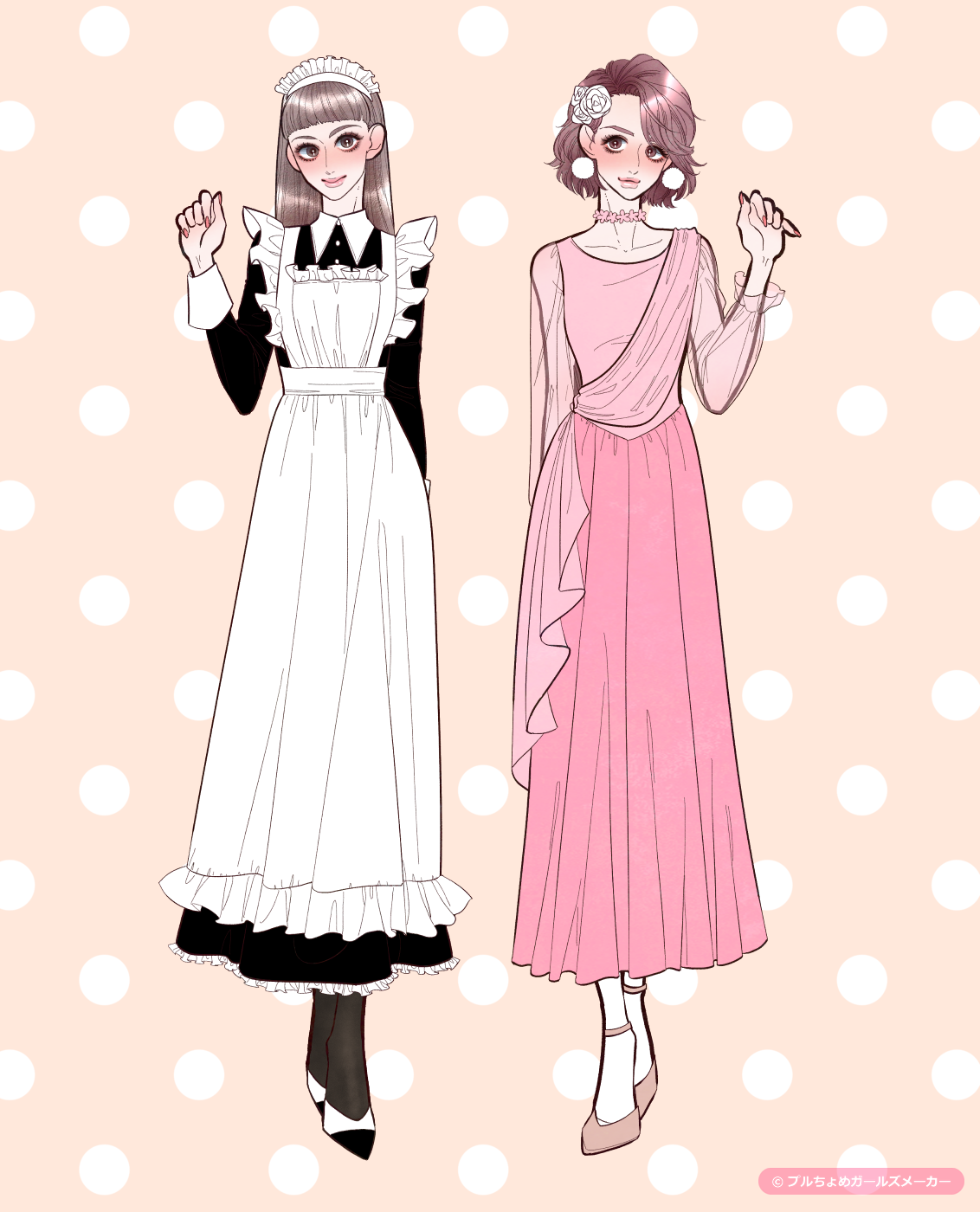 ガールズメーカーで作られた女の子2