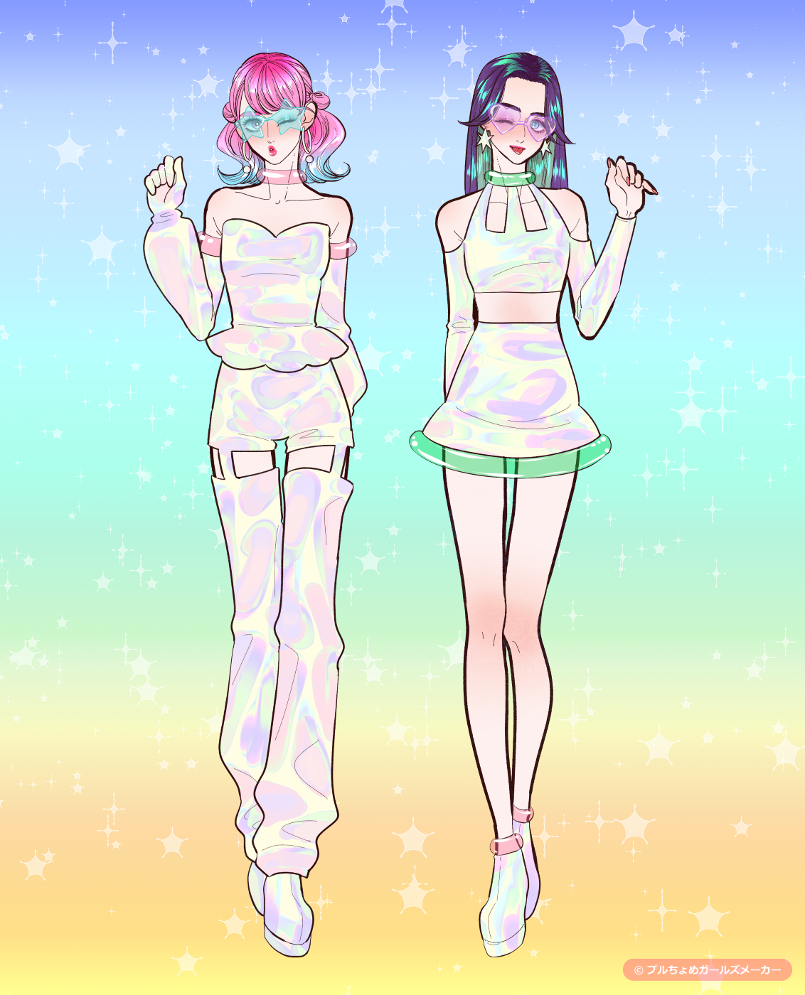 ガールズメーカーで作られた女の子5