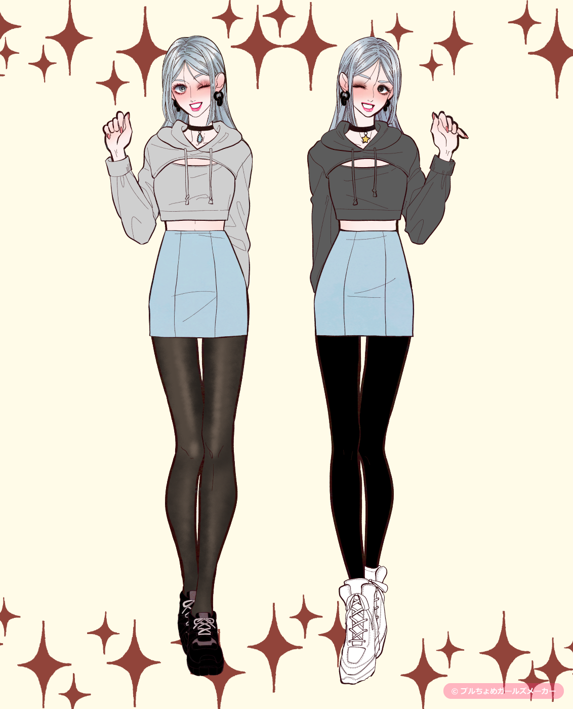 ガールズメーカーで作られた女の子3