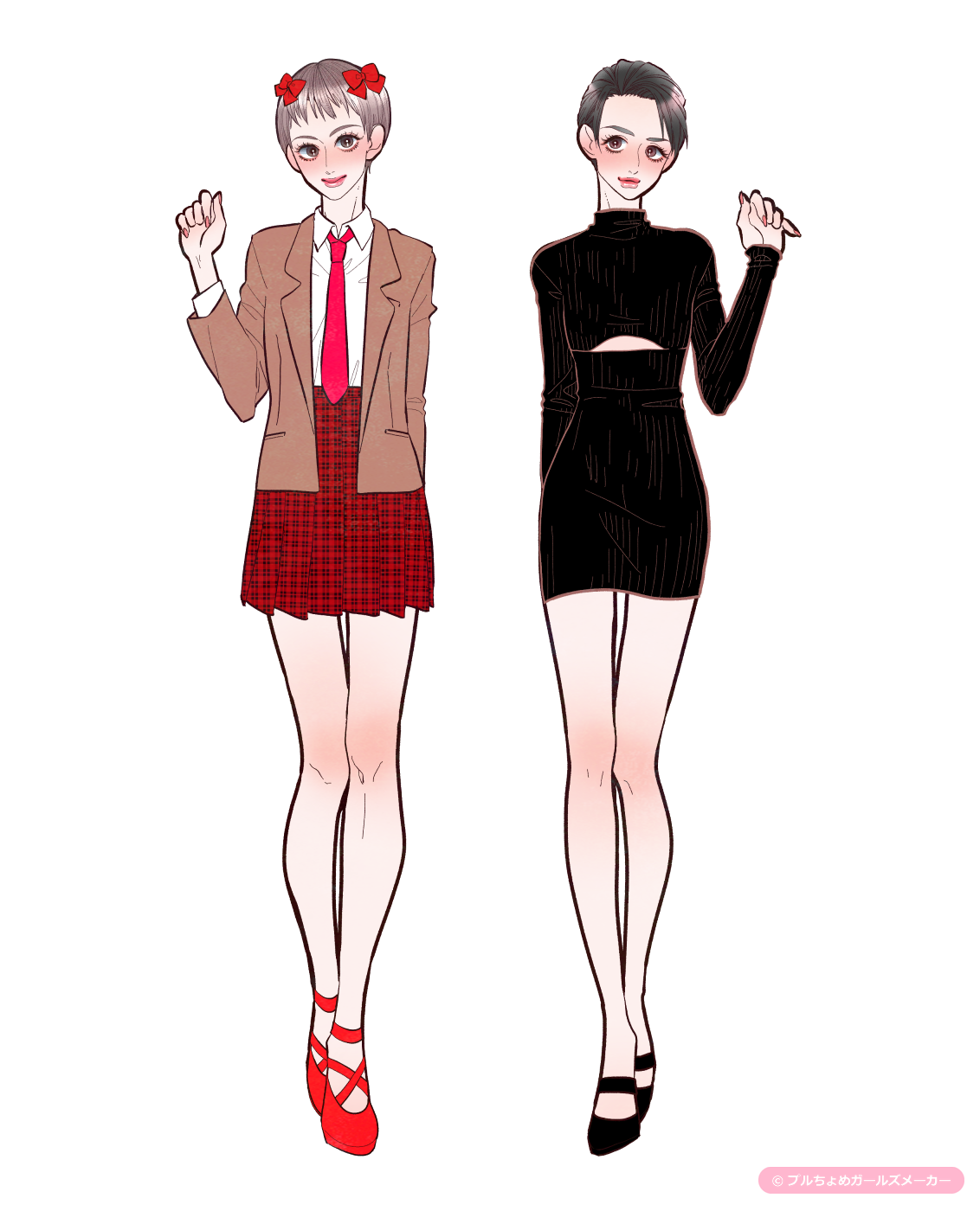 ガールズメーカーで作られた女の子8