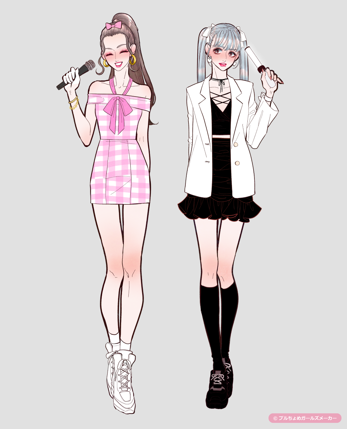 ガールズメーカーで作られた女の子1