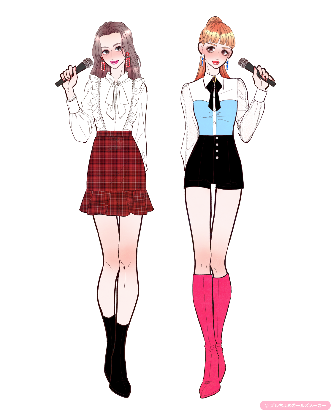 ガールズメーカーで作られた女の子1