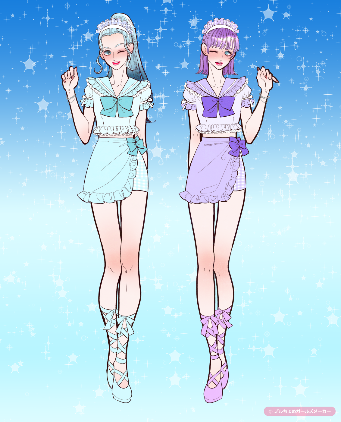 ガールズメーカーで作られた女の子4