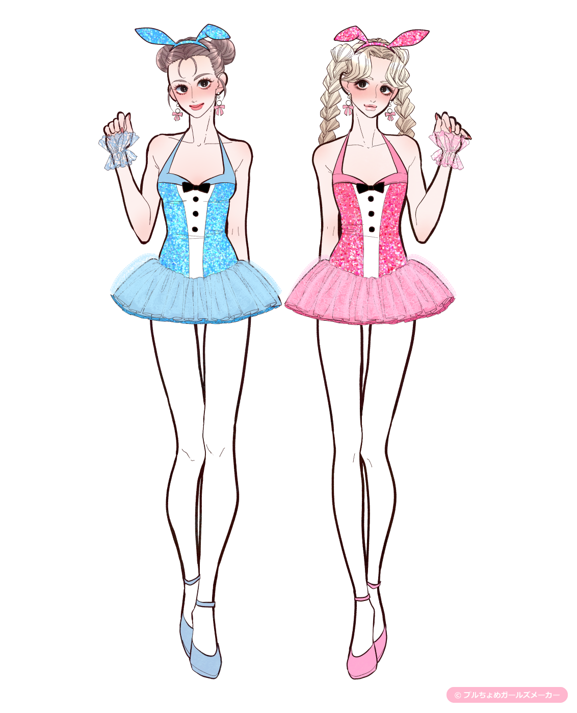 ガールズメーカーで作られた女の子1