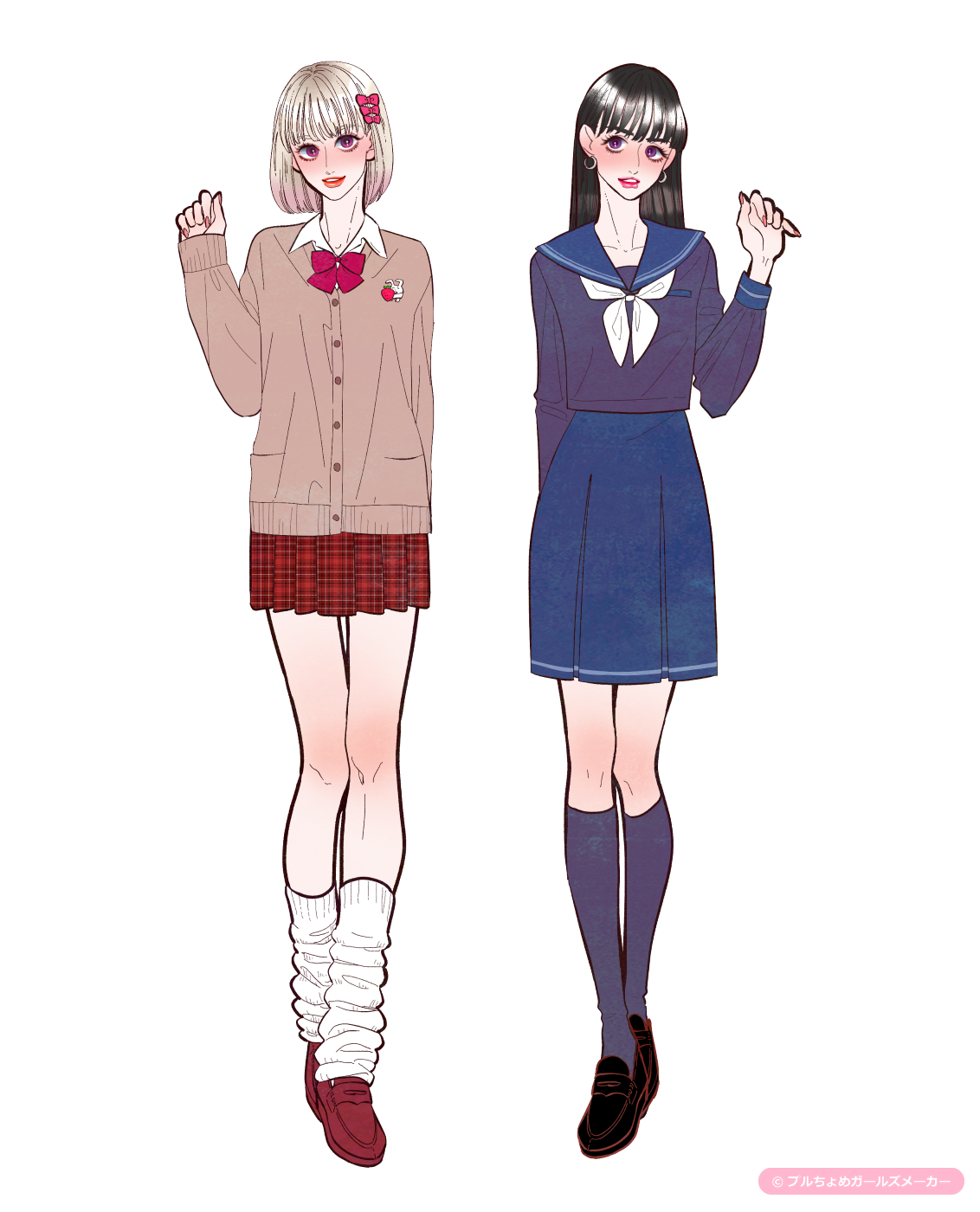 ガールズメーカーで作られた女の子3