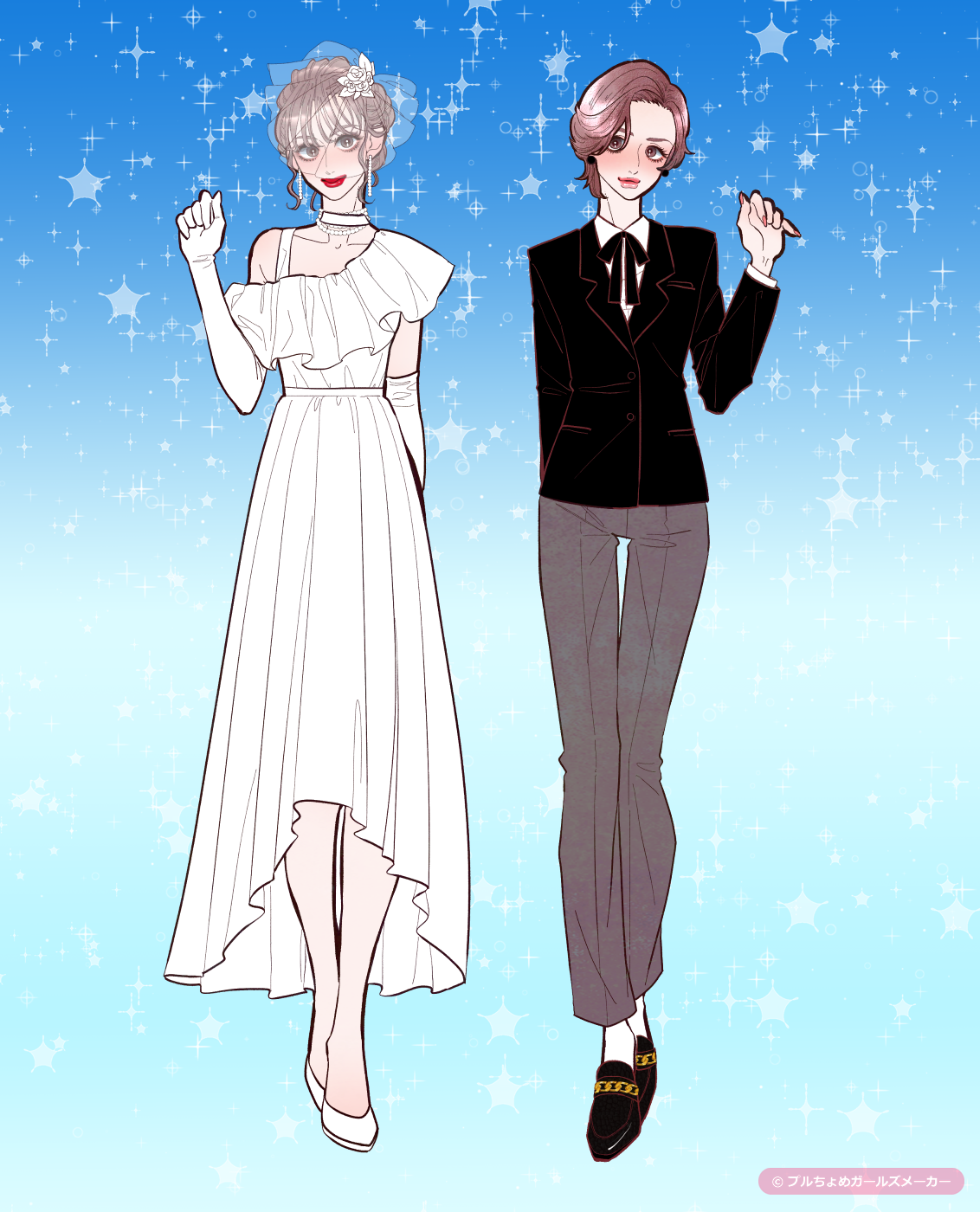 ガールズメーカーで作られた女の子2