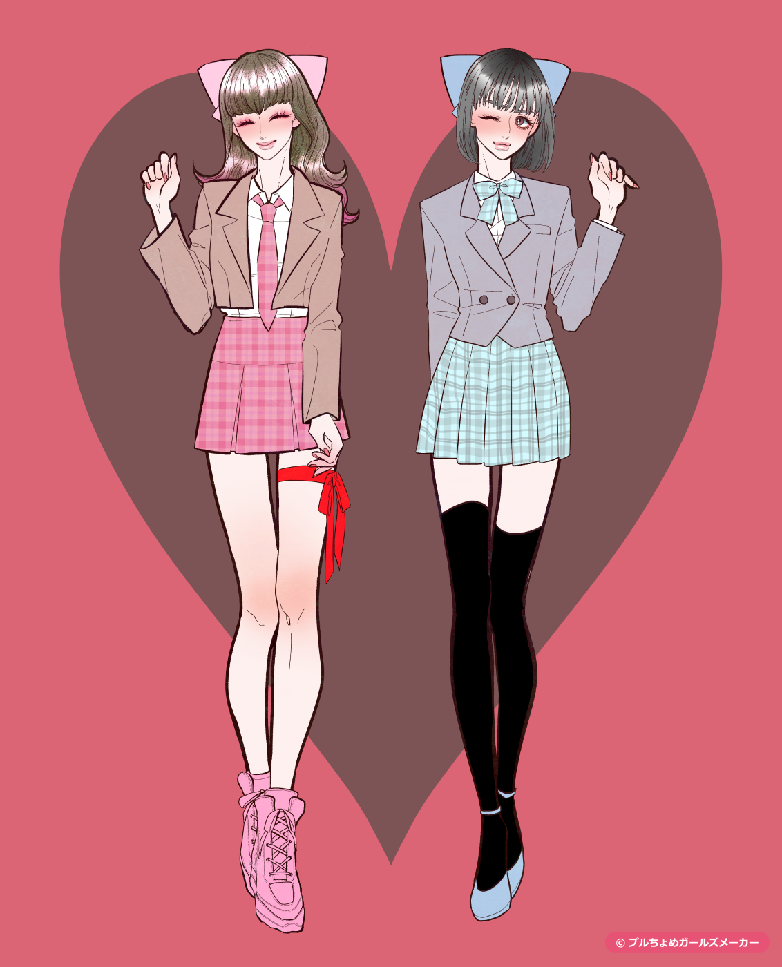 ガールズメーカーで作られた女の子3