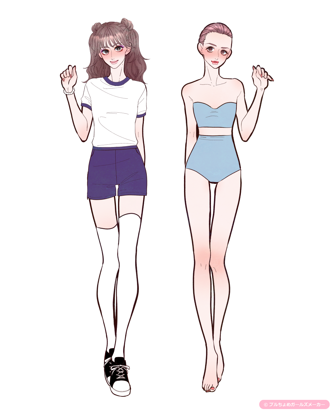 ガールズメーカーで作られた女の子8