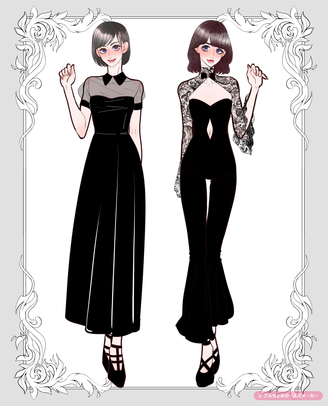 ガールズメーカーで作られた女の子3