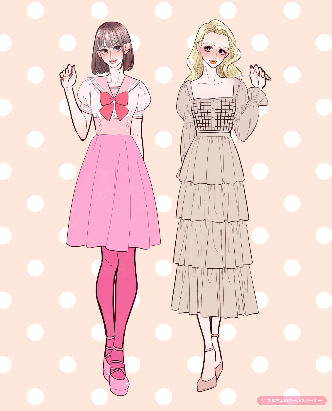 ガールズメーカーで作られた女の子3