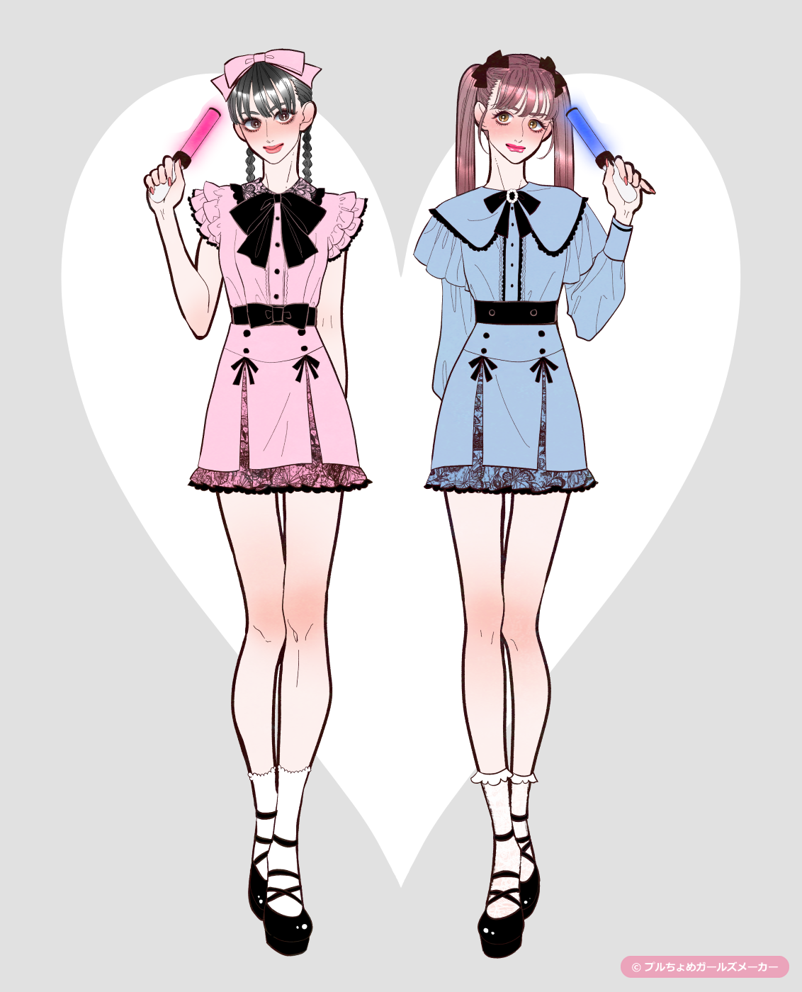 ガールズメーカーで作られた女の子3