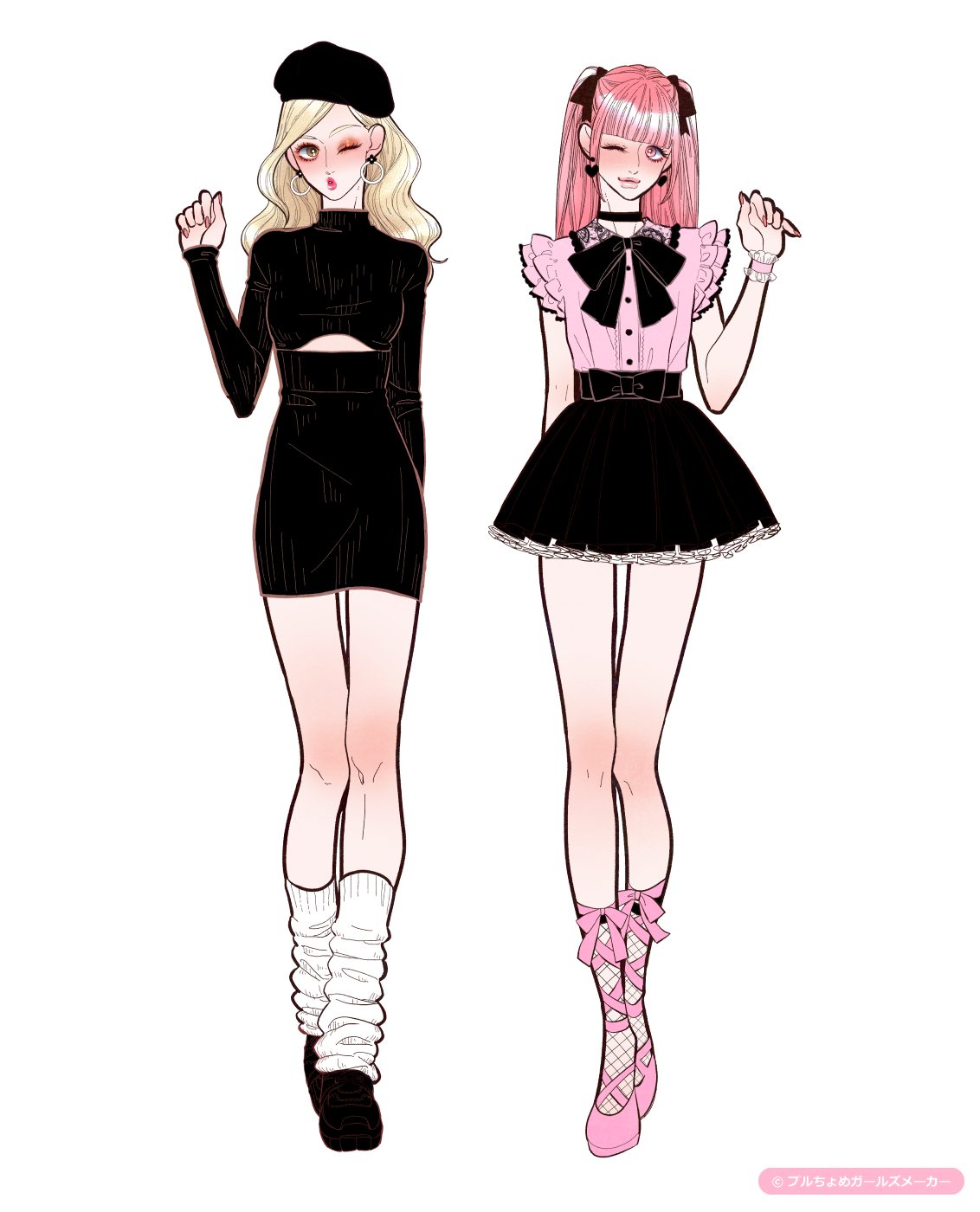 ガールズメーカーで作られた女の子3