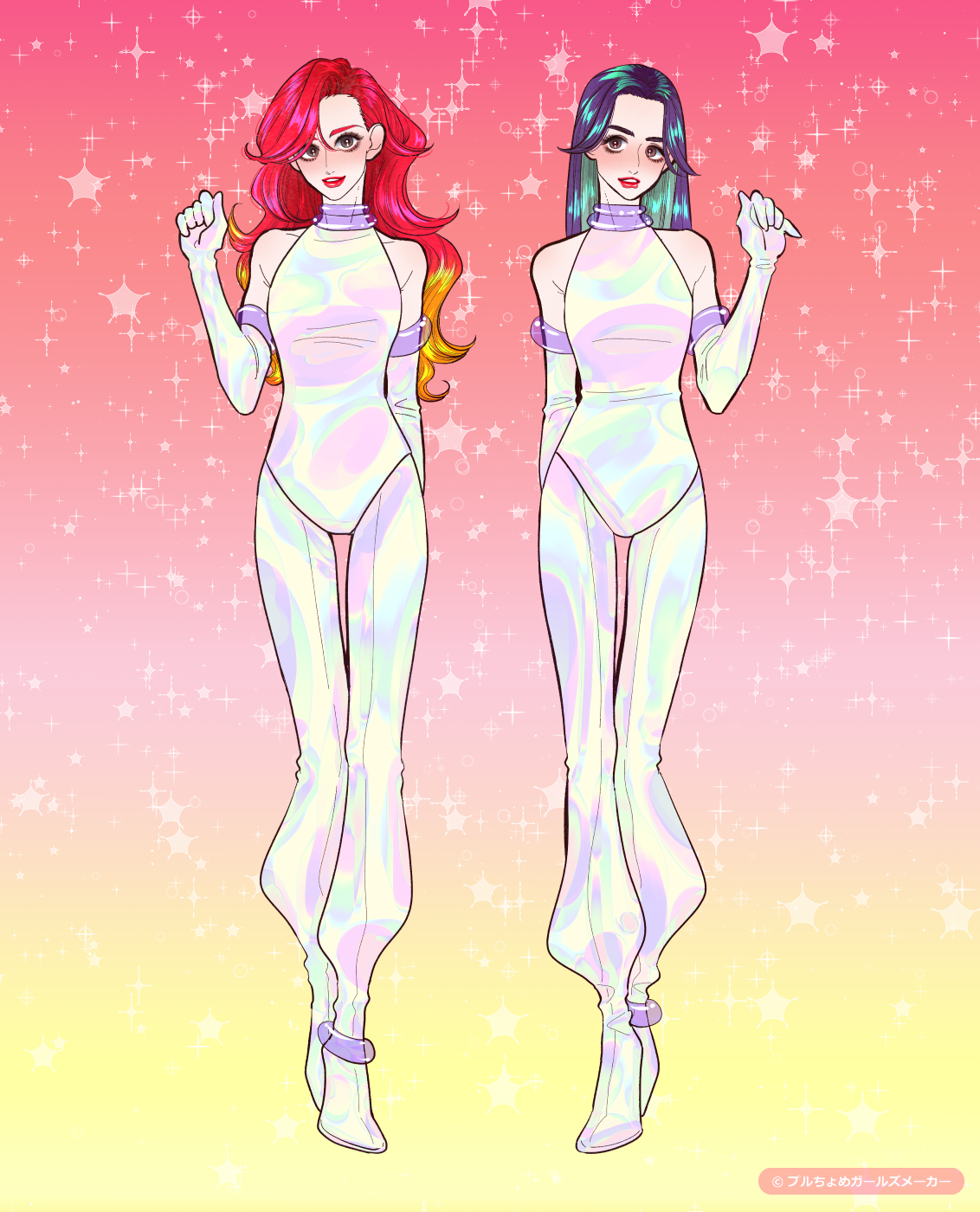 ガールズメーカーで作られた女の子2