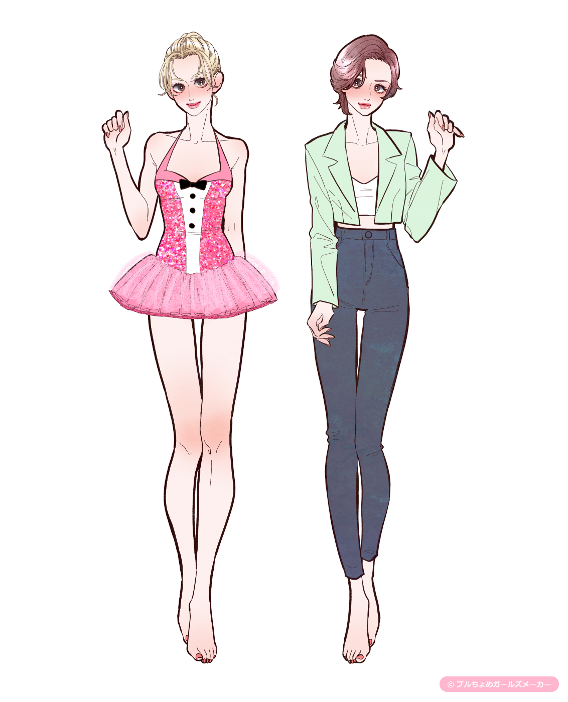 ガールズメーカーで作られた女の子3