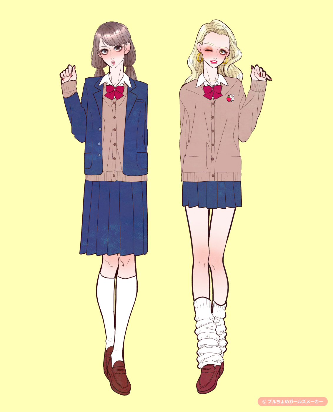 ガールズメーカーで作られた女の子3