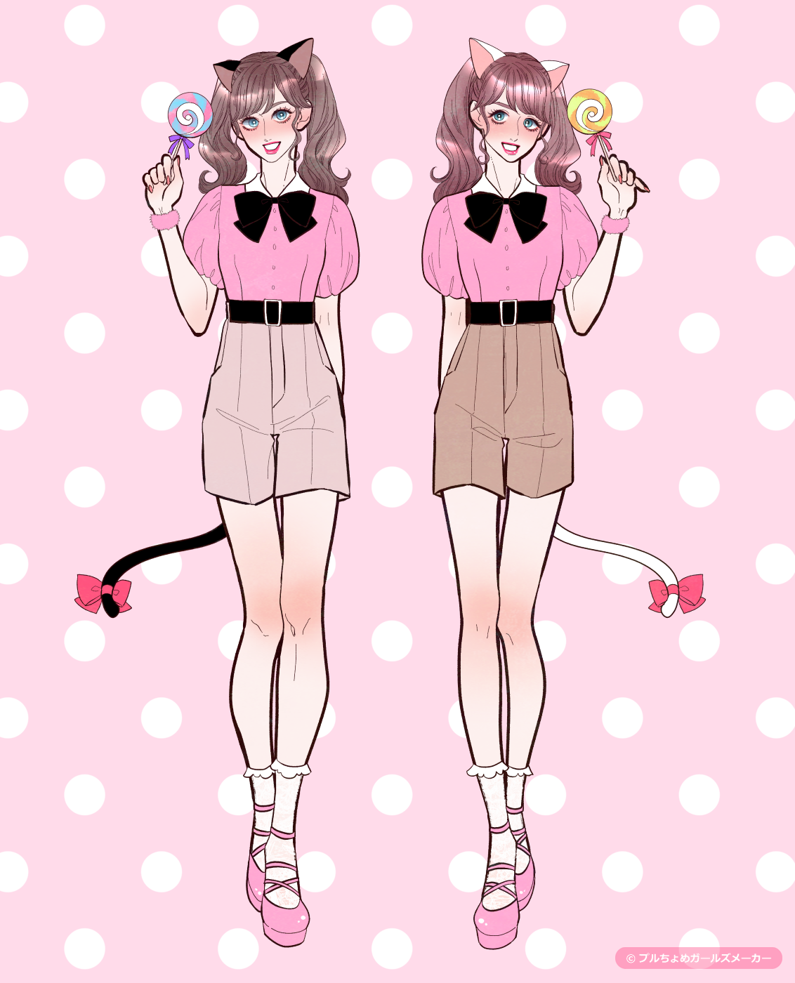 ガールズメーカーで作られた女の子1