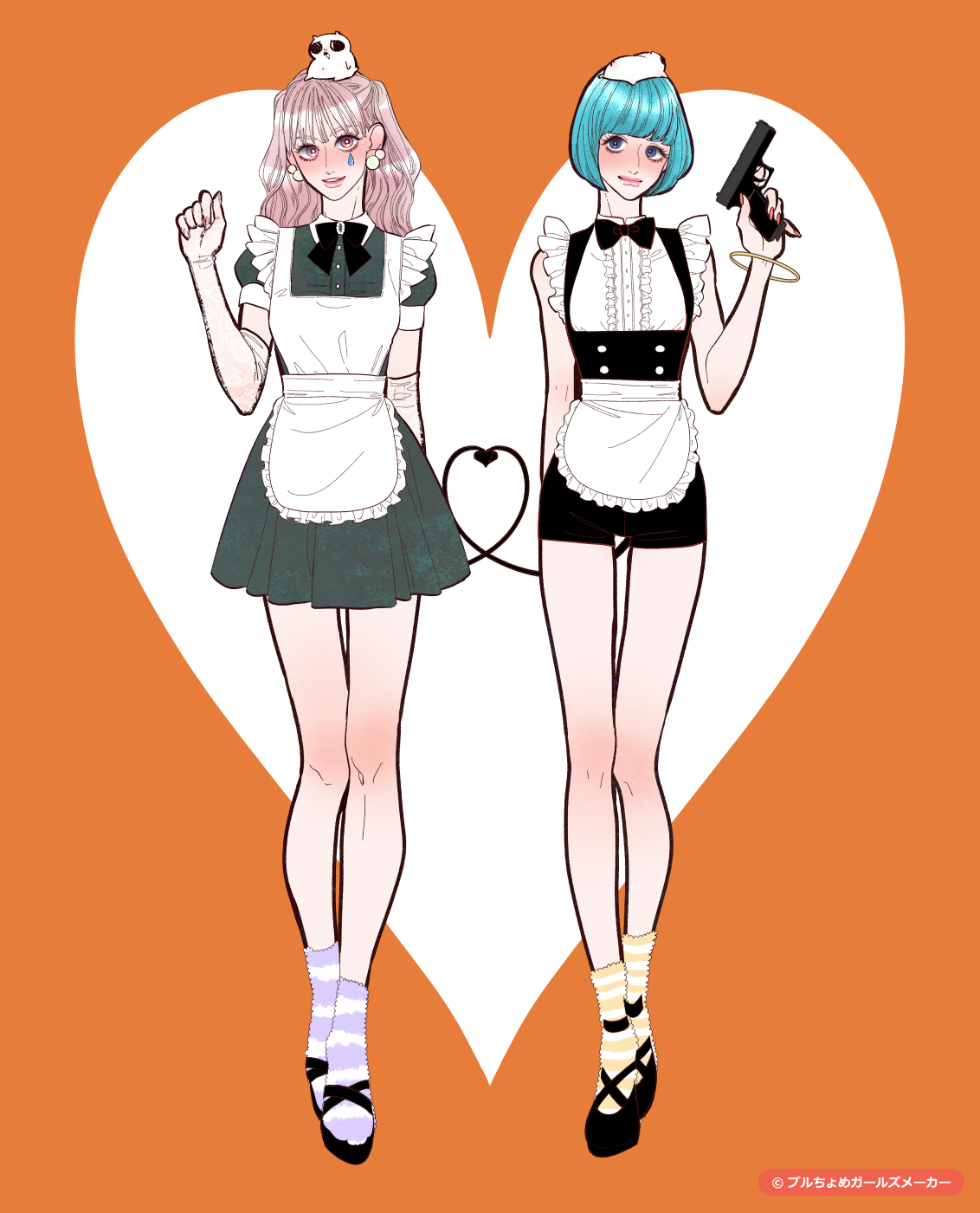 ガールズメーカーで作られた女の子3