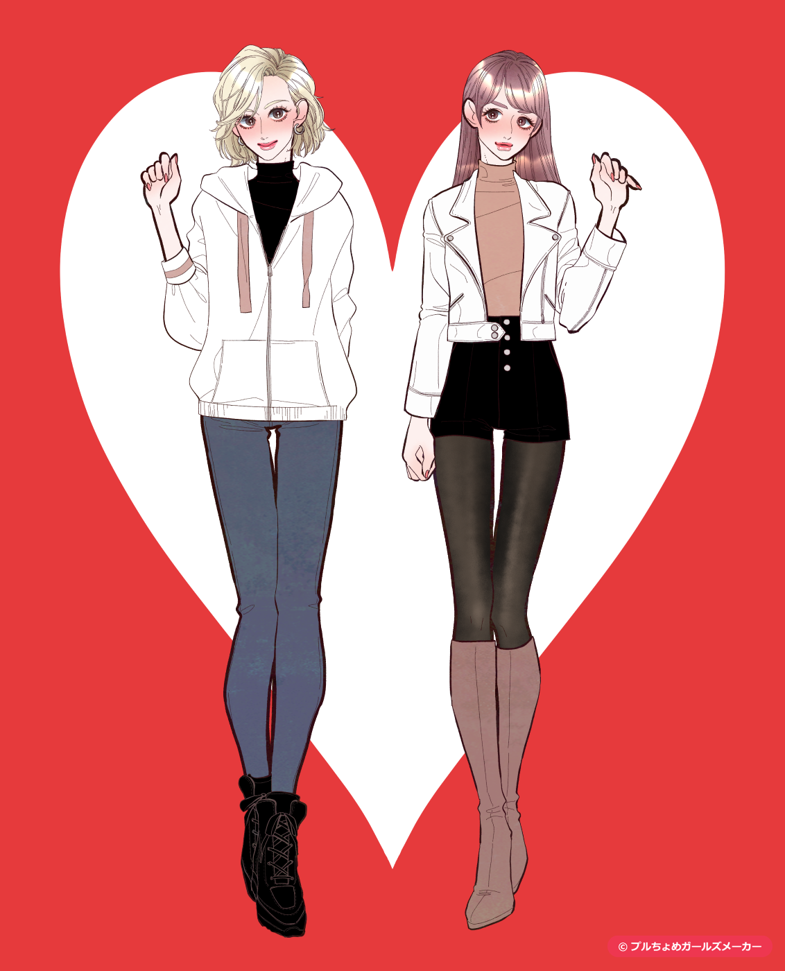 ガールズメーカーで作られた女の子14